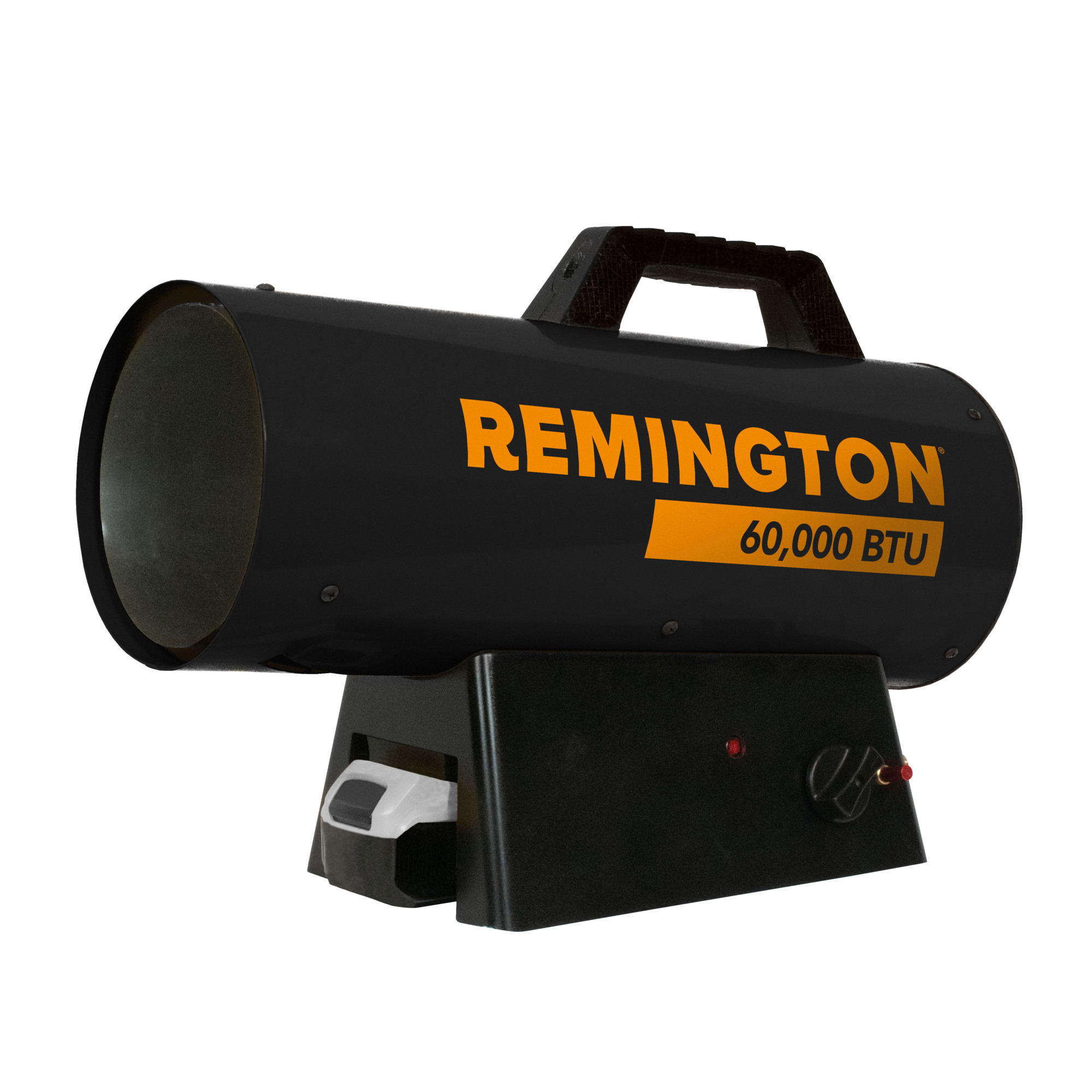 Remington Forced Air Heater - 60,000 BTU, Battery-Powered, Continuous Electronic Ignition, Model# REM-60VBOA-GFA-B
